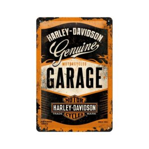 Nostalgic-Art Medium Metal Sign Harley Garage