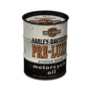 Nostalgic-Art Metal Money Box Oil Harley-Davidson Pre-Luxe