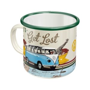Nostalgic-Art Enamel Mug VW Bulli - Let's Get Lost