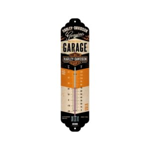 Nostalgic-Art Metal Thermometer Harley-Davidson Garage